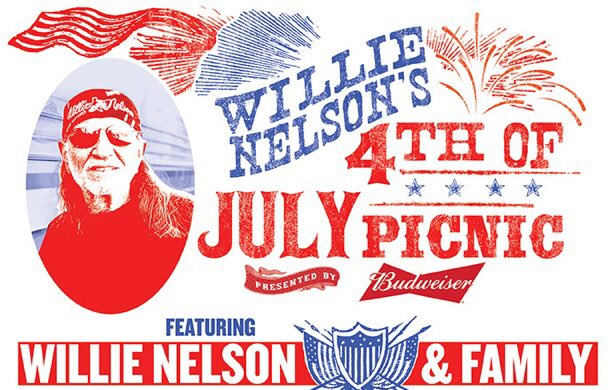 44th Annual Willie Nelson's 4th of July Picnic Banner