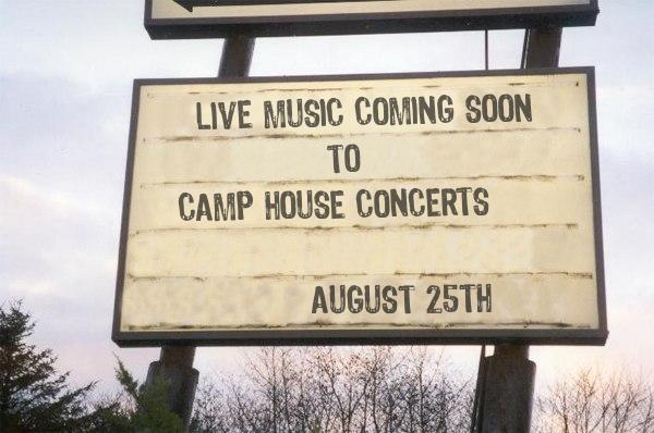 Upcoming Live Music at The Camp House | Summer 2018