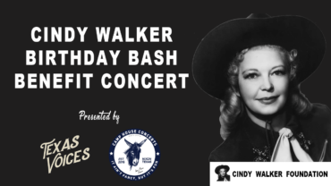 Cindy Walker Birthday Bash Benefit Concert