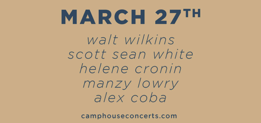 Press Release – “Scott Sean White & Friends” – March 27th 2021