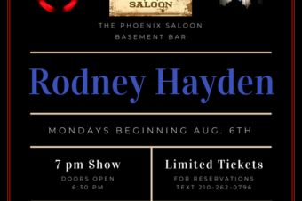 New Monday Music Series at the Phoenix Saloon with R.L. Hayden