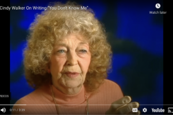 Cindy Walker On Writing “You Don’t Know Me”